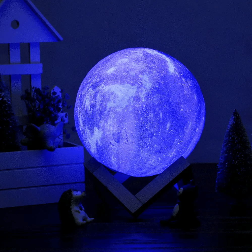 Cutehobbies™ Customized 3d Moon Lamp